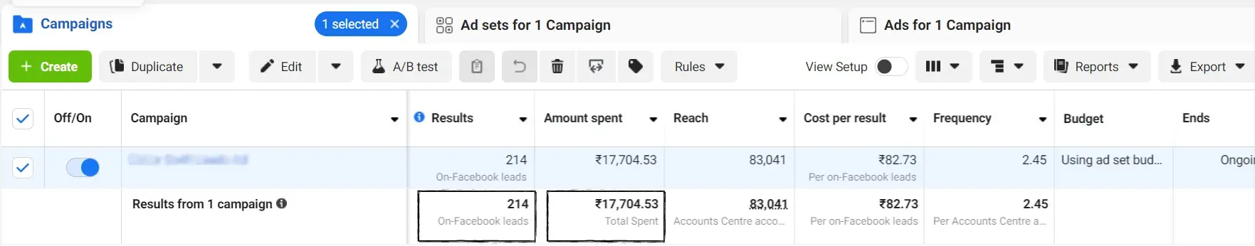 Client ads results dashboard screenshot 4