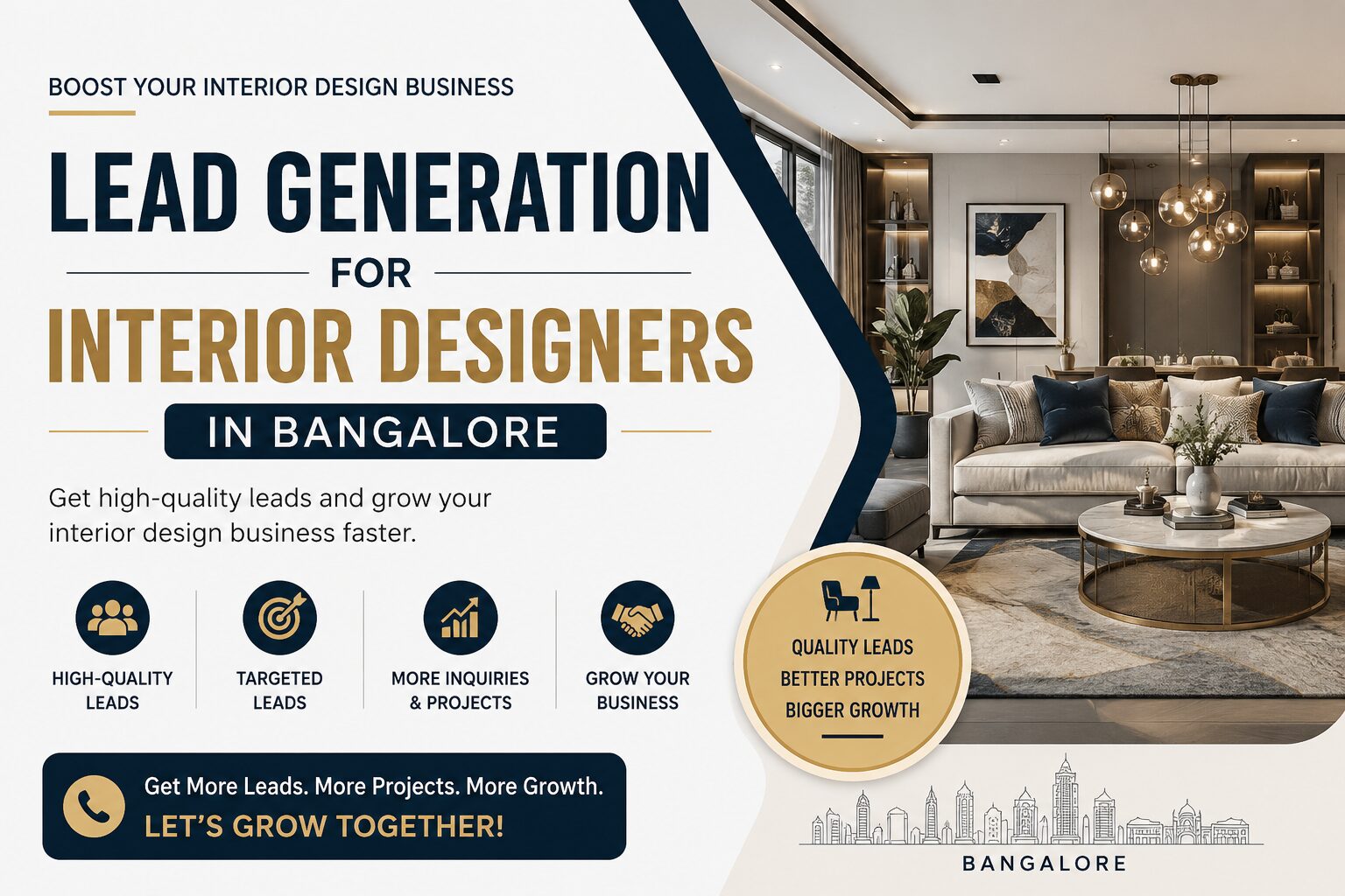 interior leads provider in bangalore